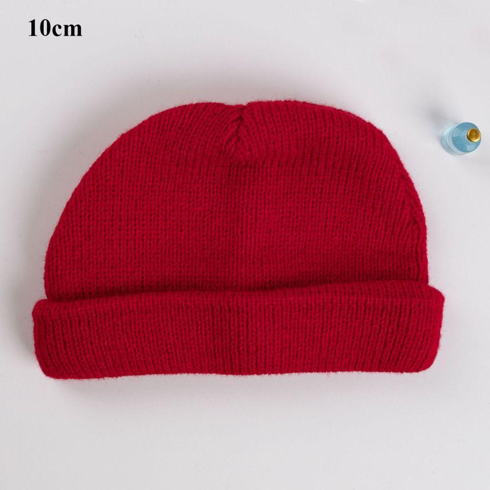 6 Colors Cotton Doll Hat Mini Animal Knitted Hat  For 1/11 Obitsu11 Dolls/1/12 BJD Dolls