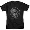 Mortal Kombat X Dragon Stone Seal Game Logo Licensed Adult T-Shirt