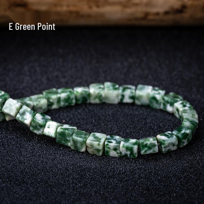 Кубики из натурального камня лазурита и бирюзы 4 мм – Креативный стиль