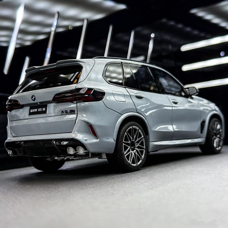 1:18 BMW X5M X5 SUV Alloy Luxy Car Model Diecast Metal Off-road Vehicles Car Model High Simulation Collection Childrens Toy Gift