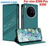 Для vivo X300 Pro Роскошный кожаный чехол Ретро кожаный кошелек-книжка Флип Магнит АВТО Закрытие Полная защита Для vivo X300Pro Чехлы для телефона