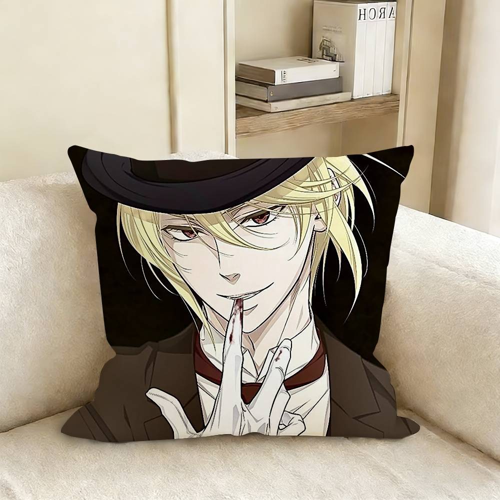 WWilliam JJames MMoriarty Various Sizes Square Pillow Case For Car Home Bedchamber Decor