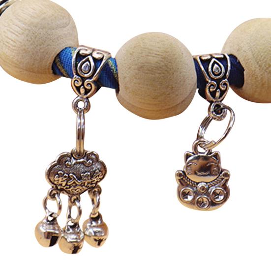 Pet Collar Natural Camphor Wood Insect Repellent Safe Anti-Flea Pet Kitten Collar with Bell Pet Supplies