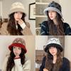 Winter Knit Bucket Hat For Women With Windproof Warmth And Casual Style