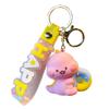 Adorable Silicone Cartoon Dinosaur Keychain For Car Keys And Accessories