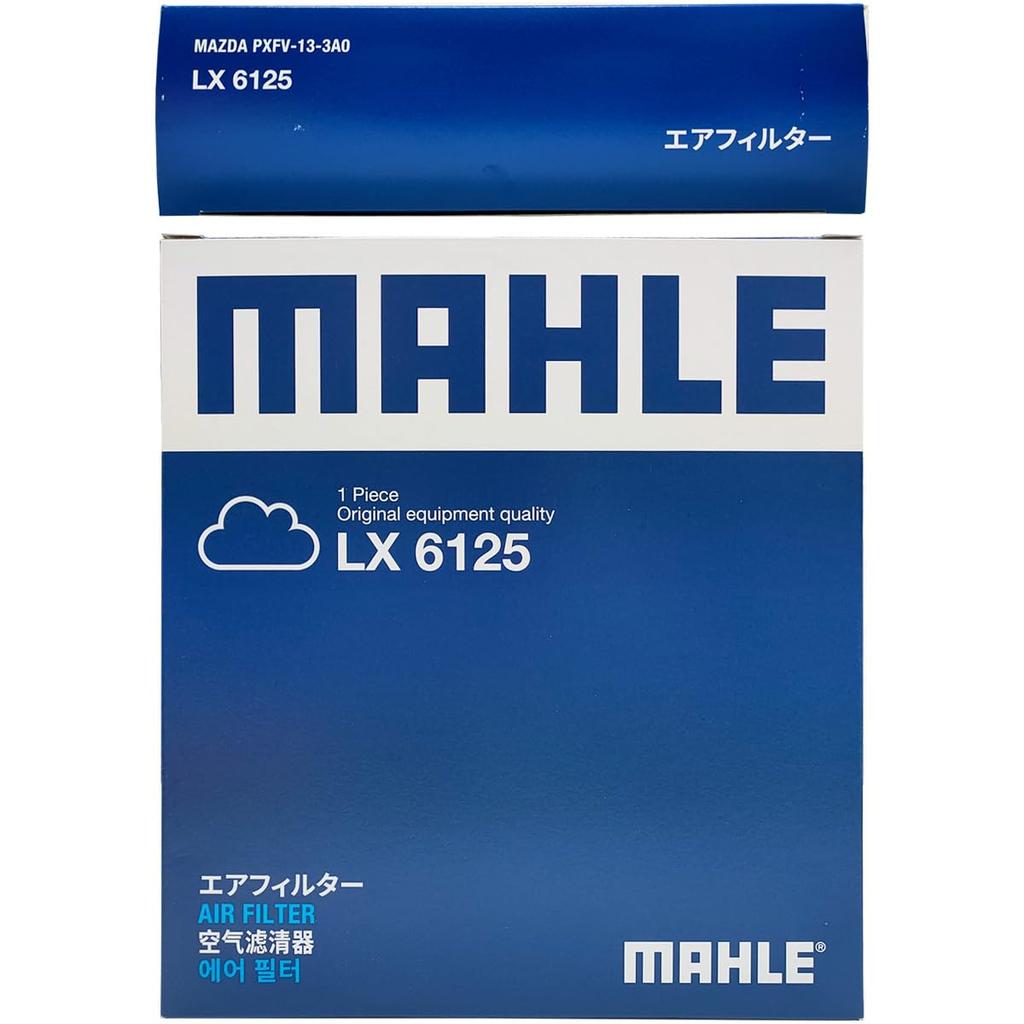 CX-60 Air Filter/Air Cleaner for Mazda KH5P, KH5S3P, KH3P, KH3R3P, and MAHLE LX6125 (PXFV-13-3A0) - Made by Genuine Filter Manufacturer