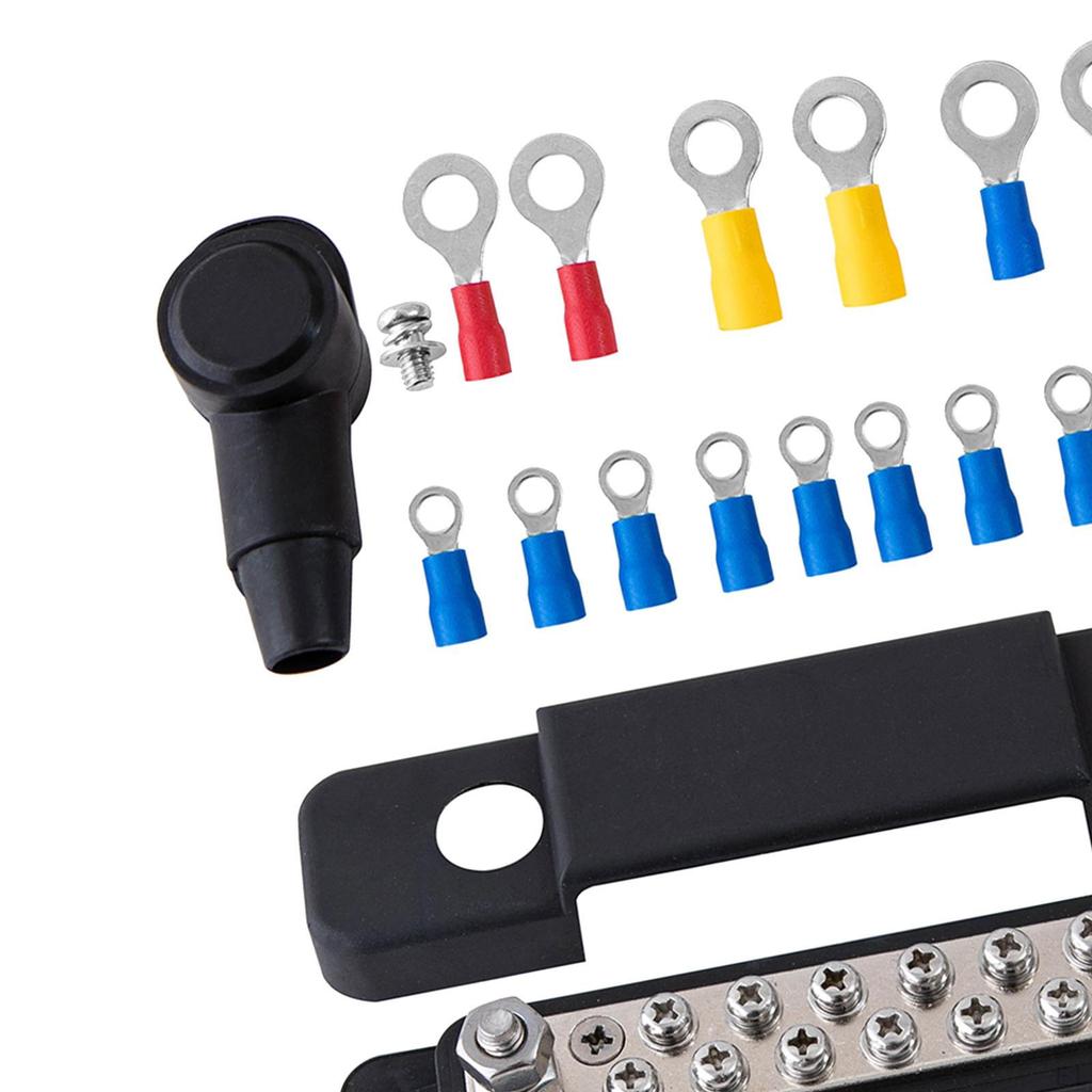 12-контактный блок распределения питания, шина 48 В, аксессуары для замены, простая установка