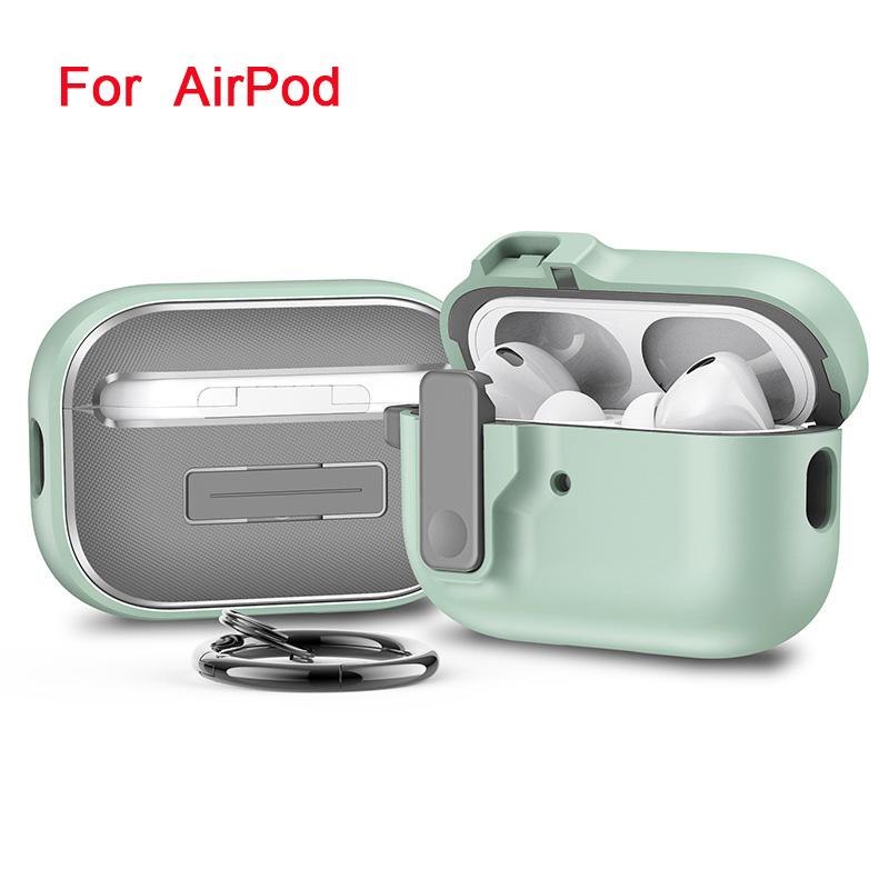 Защитный чехол для AirPods Pro 2 Чехол Роскошный чехол для наушников для Apple AirPods 4 3 Air Pods Ударопрочный чехол с крючком