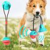 Tug Of War Dog Toy For Medium Large Dogs Interactive Suction Cup Big Dog Teeth Cleaning Chew Toys Golden Retriever Labrador Pet Food Dispensing Toys