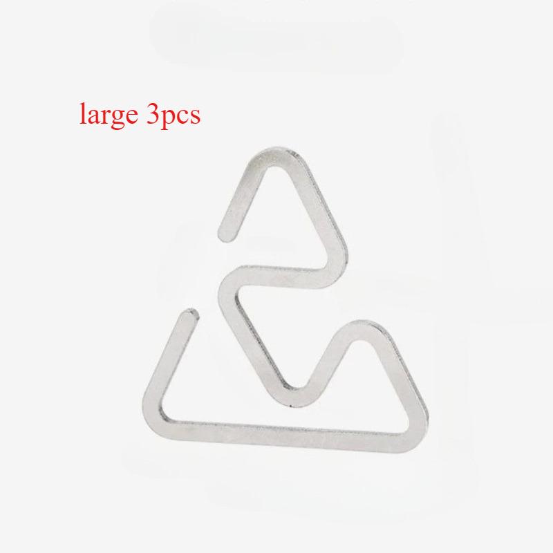3pcs Outdoor Stainless Steel Hooks Are Not Easy To Slide Ultra Light Multifunctional Lightweight Camping Accessories and Tools