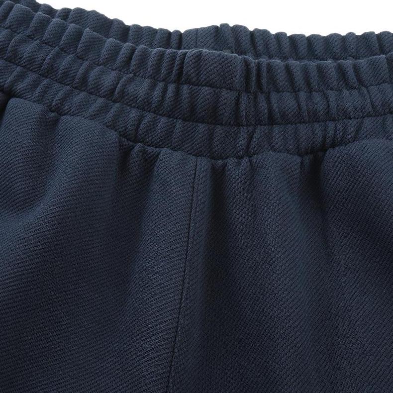 Emporio Armani FW25 Однотонные повседневные брюки средней посадки на резинке для мужчин, низ EM000500-AF15006-UB102