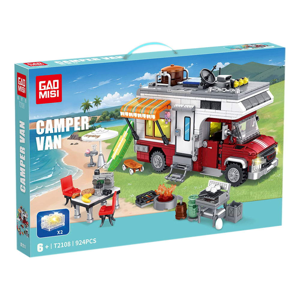 Large set of CAMPAIGN blocks with LED lights - 924 pieces