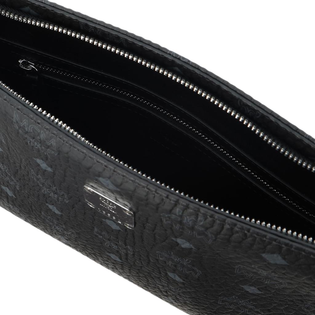MCM MXZ8SVI70 Clutch Black Men's Bag, [Product Code]