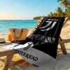 Juventus Customize Text Beach Towel Super Soft & Absorbent For Beach Bathroom Outdoor Swimming Pool Camping Picnic Yoga Diving Vacation Accessories