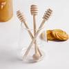 Wooden Stirring Stick Solid Wooden Honey Stick Lacquerless & Waxless Fruit Juice Coffee Jam Red Wine Milk Stirring Tools Gifts