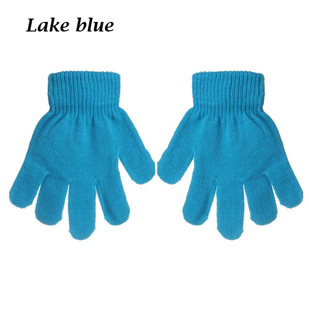 Winter Kids Warm Knitted Glove Stretch Children