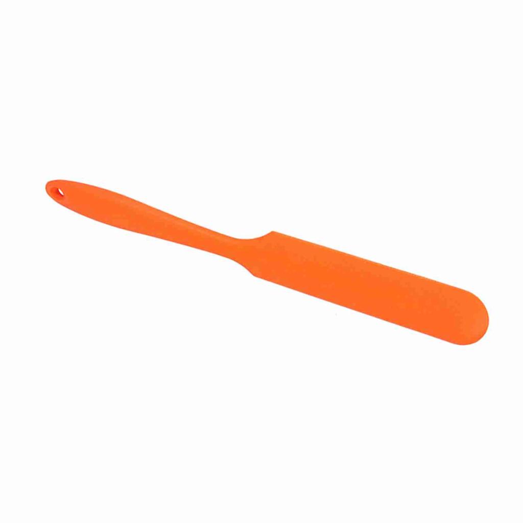 Kitchen Cake Cream Butter Spatula Mixing Batter Scraper Brush Handle Silicone Baking Cook Tool