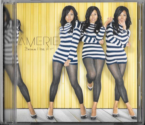 CD AMERIE Because I Love It 88697085232 Columbia 2007 Гонконг Рэп Хип-Хоп R&B Б/у