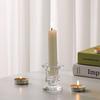 Glass Candle Holder Novelty Nordic Decor Candlestick Romantic Candle Stand Desk Accessories Wedding Centerpieces Ornaments Gifts
