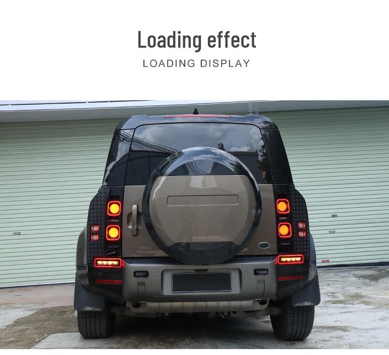 Чехол для запасного колеса для Land Rover Defender 90/110/130 2020-2025 - Защитный и Модифицированный