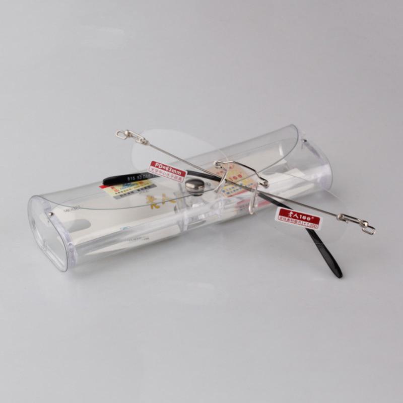 Ultralight Frameless Reading Glasses Unisex High-Definition Rimless Glasses