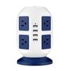 Tower Surge Protector with Surge Protector 8 AC Outlets 4 USB Port Power Strip Tower Long