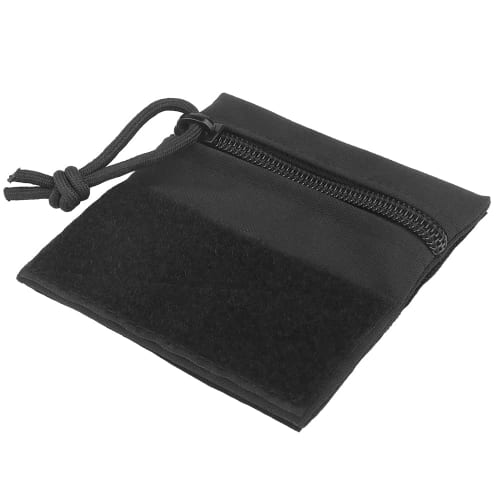 PHOENIX IKKI Velcro Small Organizer, Multifunctional, Portable, Military/Tactical Storage Pouch, EDC Pouch, Mini Pouch, Black