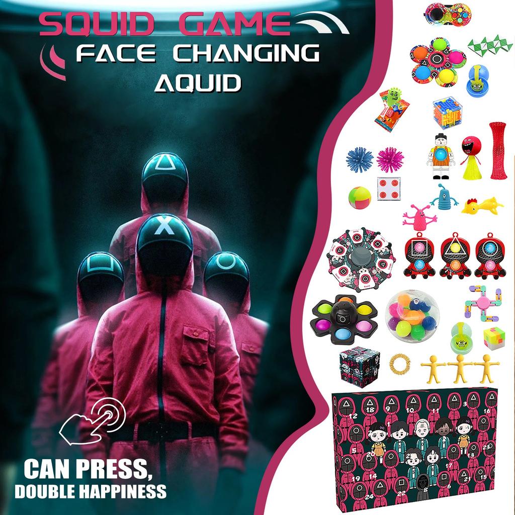 Christmas Hand-Torn Calendar Gift Box Surprise  Calendar Creative Christmas Toys