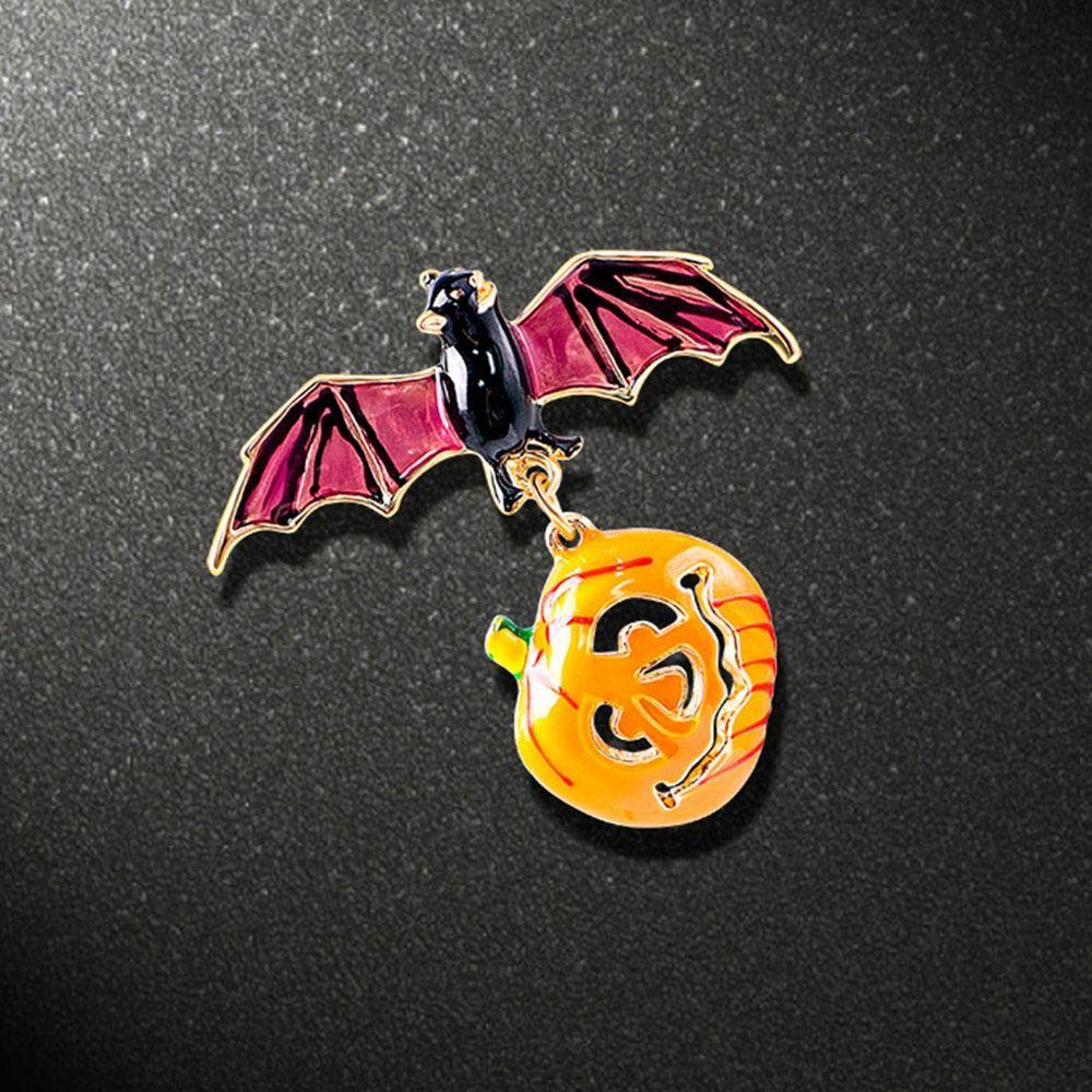 Цинковый Сплав Хэллоуин Брошь Призрак Тыквенный Фонарь Брошь Крутая Девочки