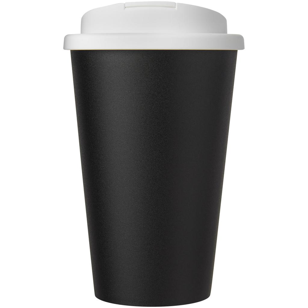 Americano "Eco" 350 ml thermal tumbler with spill-proof lid White