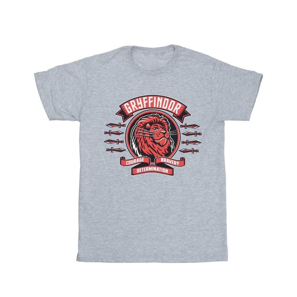 Harry Potter Mens Gryffindor Toon Crest T-Shirt