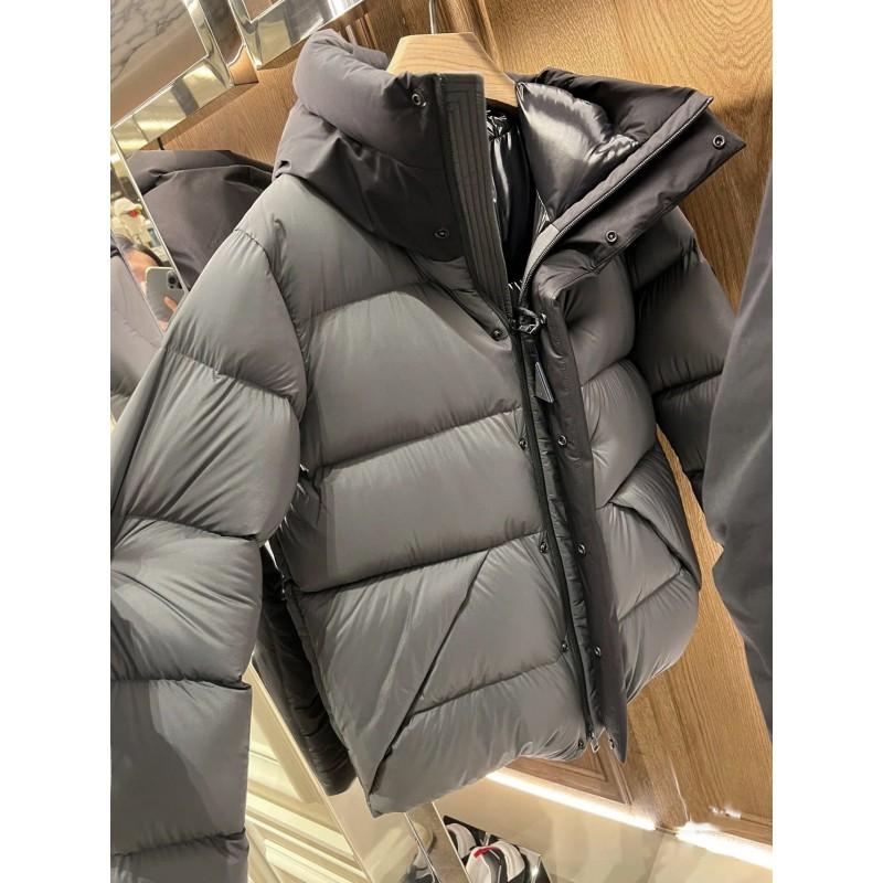 Winter Black Down Jacket Unisex Loose Thick Warm Coat Trendy Streetwear