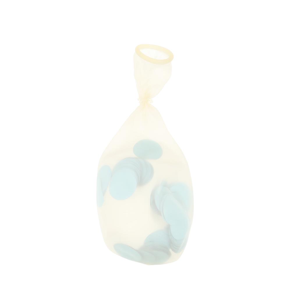 1 шт. Набор 12 дюймов розовый латекс для дня рождения прозрачные шары конфетти прозрачные шары конфетти шары