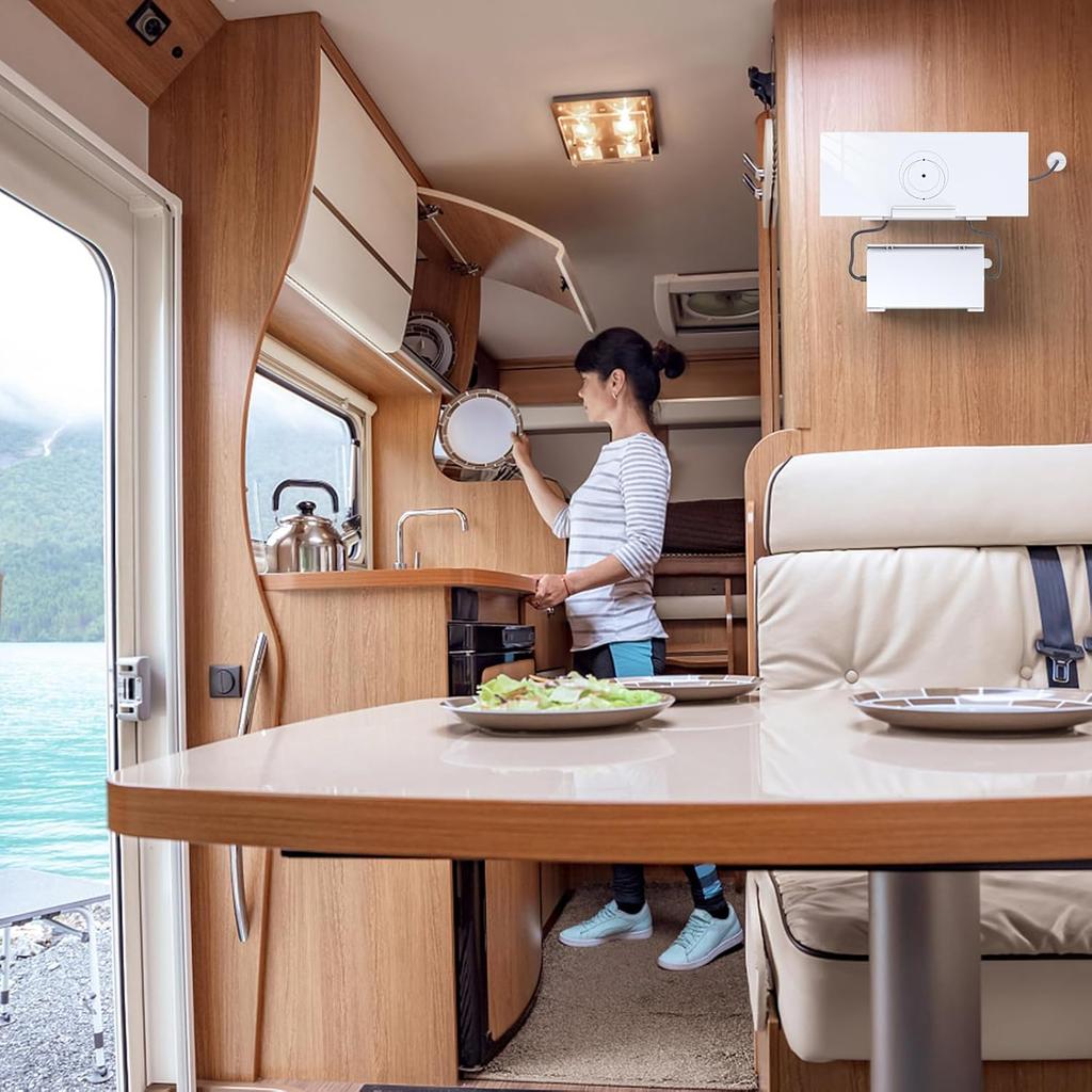 Крепление для роутера Starlink Gen 3 и держатель для блока питания StarLink V3 - 2 в 1, Космический, Экономия места, ABS, Спутниковый интернет Star Link, Целостность сигнала