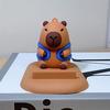 Turtle Capybara Mobile Phone Stand Figure Model Capybara Cell Phone Bracket  Desktop Ornaments