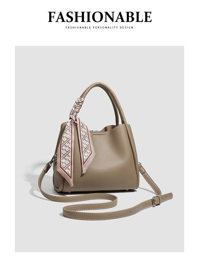 2025 Универсальная женская модная сумка-ведро - Высококлассный стиль кроссбоди и на плечо