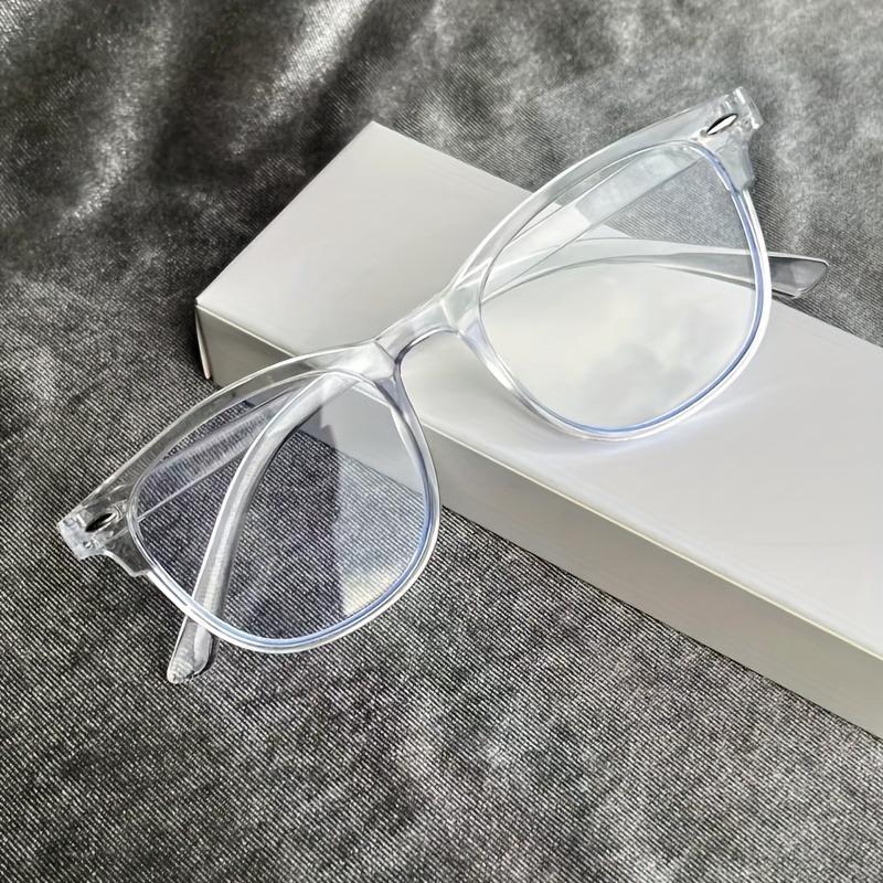 1 шт. Очки с защитой от синего света, прозрачные линзы для женщин и мужчин