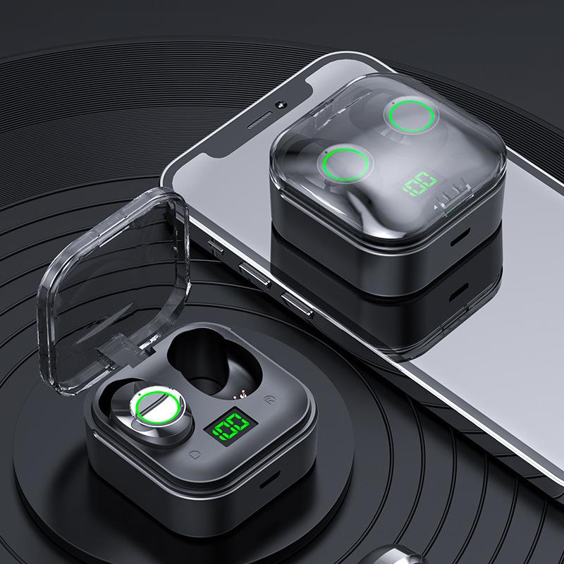 Bluetooth-гарнитура с номером, показывающим дыхательный свет, длительный срок службы батареи, перемещение Bluetooth-гарнитуры в ухо