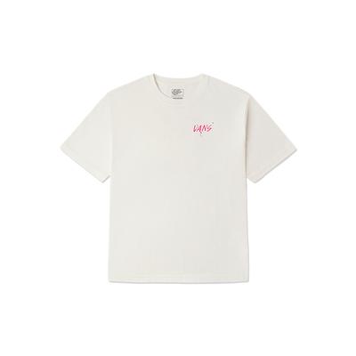 Vans Супер Низкопрофильная Удобная Мягкая Футболка с Коротким Рукавом с Буквами Унисекс Топы VN00104GFS8