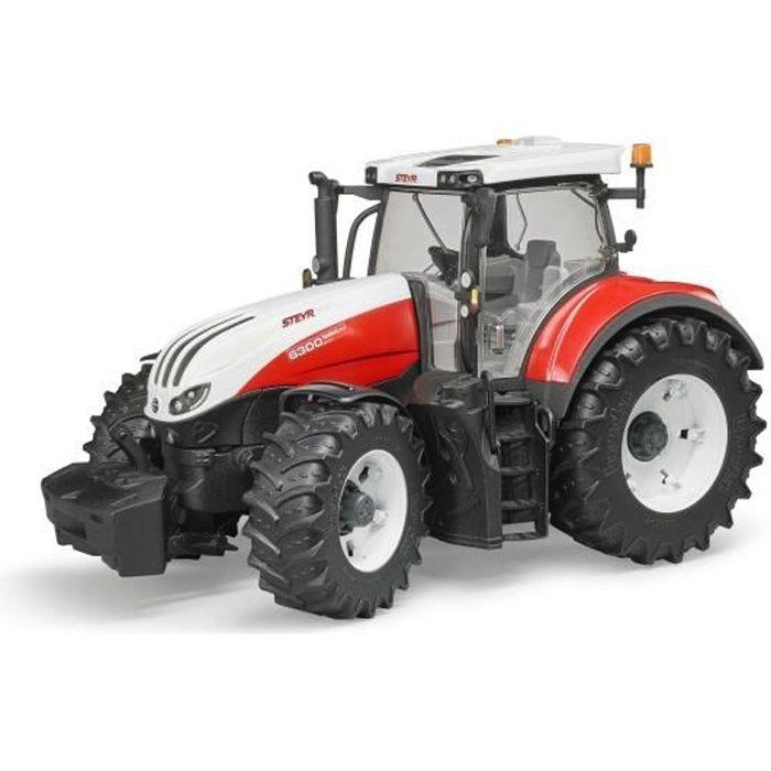 Tracteur STEYR 6300 Terrus CVT - BRUDER - Echelle 1:16e - Poids à l'avant