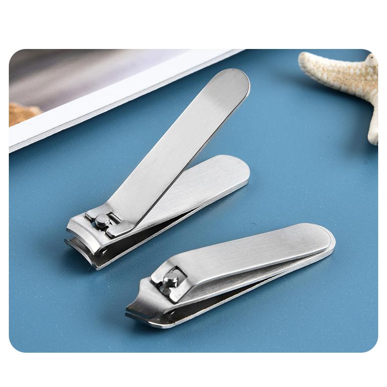 Focstar Premium 6pcs Stainless Steel Manicure & Pedicure Nail Clippers Set Travel Case Beauty Tool Kit (M107)