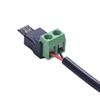 5 шт. Type-C Папа на 2-контактный 5V Без пайки Зарядный адаптер Головка для быстрого подключения для зарядки мобильных телефонов, компьютеров, планшетов