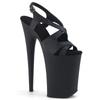 2025 summer new women's shoes 23cm super high heel women's sandals, black fashion stiletto sandals