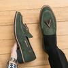Fashion Dress Shoes Men British Suede Stitches Round Toe Tassel Slip On Classic Fashion Business Loafers Wedding Shoes Zapatos Hombre