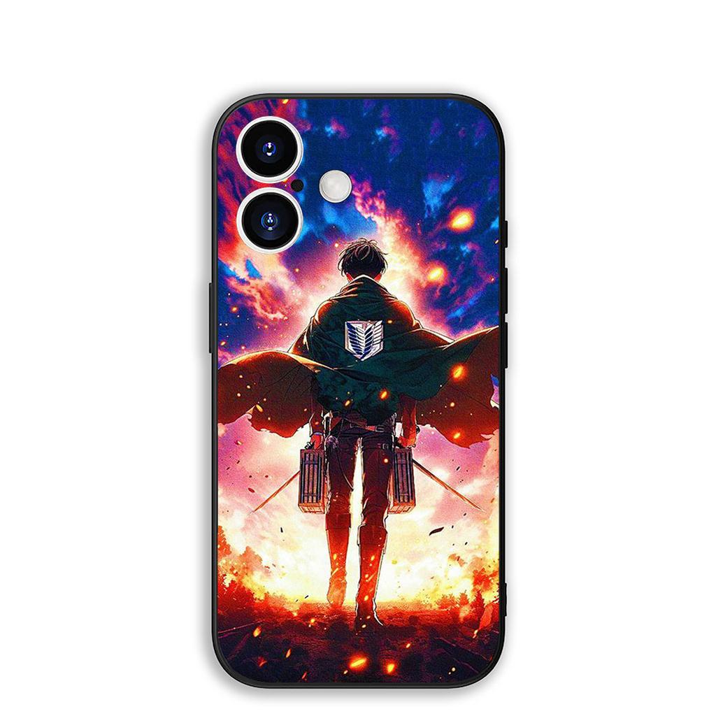 Чехол для Xiaomi Poco C85 C71 C65 C61 X7 X6 X5 M6 M8 F6 F7 F8 Ultra Pro C75 Чехол для телефона Атака титанов Леви Эрен Йегер аниме