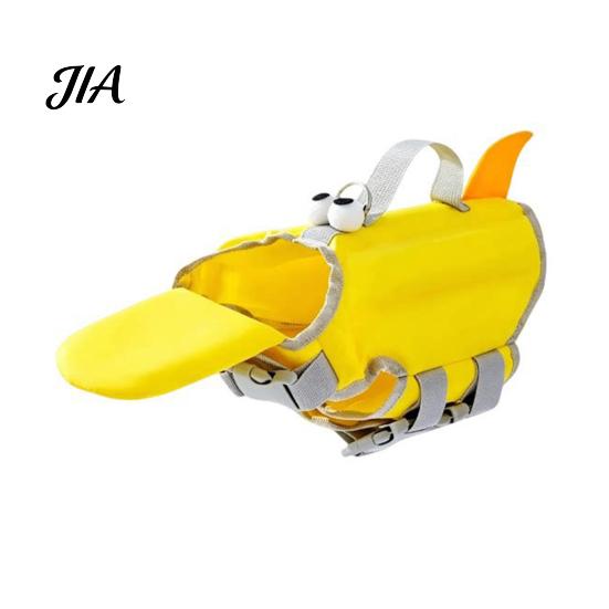 High Buoyancy Pet Swim Suit Dog Life Jacket, Vest with Chin Rest And Rescue Adjustable Water Safety Gear Handle, Float Jacket for Small, Medium