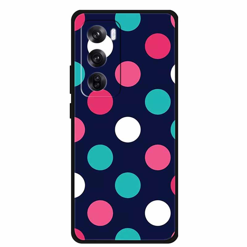 Чехол для OPPO Reno 12 / Reno12 Pro Глобальная версия Модный Принт Мягкий Силиконовый Задний Чехол Для Reno12 Pro Чехол с Кошкой Reno12 5G