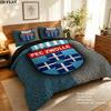 Pec Zwolle Pattern Bedding uilt Set uilt Cover Pillowcase Home Decoration Birthday Gift (1 * duvet cover + 2 * pillowcase without core)