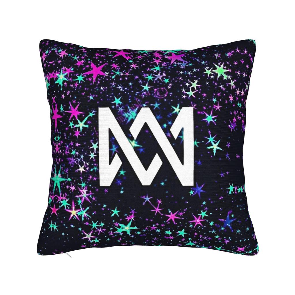 Квадратные Наволочки и Чехлы для Подушек Marcus And Martinus MM Смешные На молнии Декоративная Наволочка для Дома 4040см