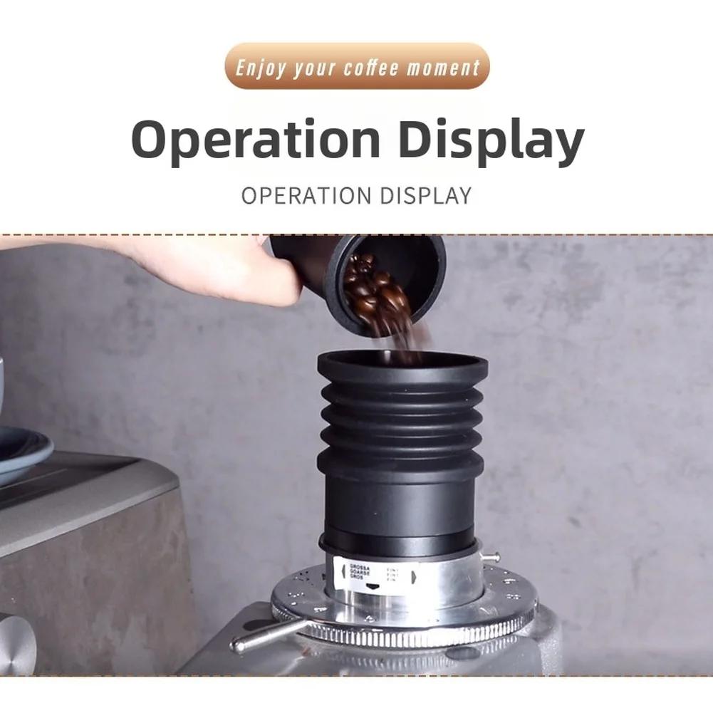 Бункер для зерен Кофемолка Зерно ДЛЯ БУНКЕРА 21,5*11,5*9,3 см Для кофемолок с внутренними диаметрами 52-70 мм ДЛЯ кофемолки EUREKA ATOM